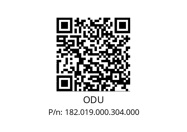   ODU 182.019.000.304.000