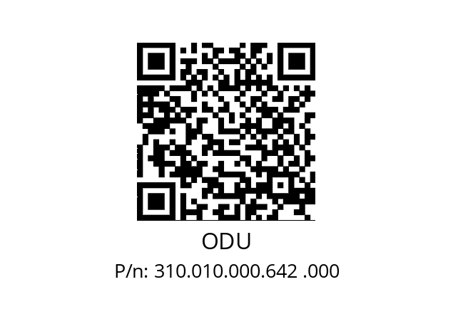   ODU 310.010.000.642 .000