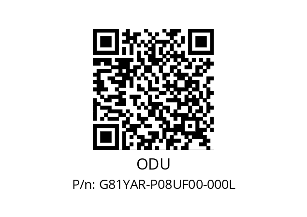   ODU G81YAR-P08UF00-000L