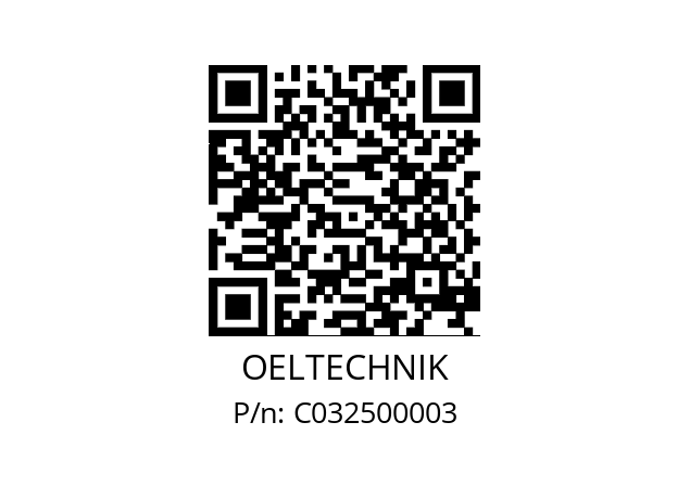   OELTECHNIK С032500003