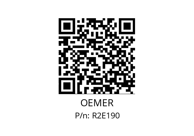   OEMER R2E190