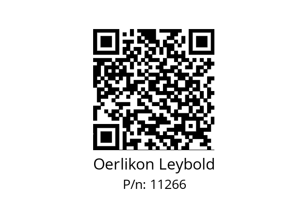   Oerlikon Leybold 11266