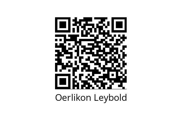  KF Oerlikon Leybold 