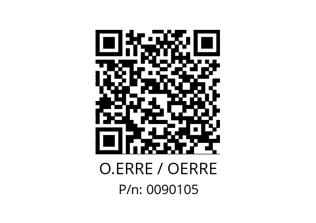   O.ERRE / OERRE 0090105