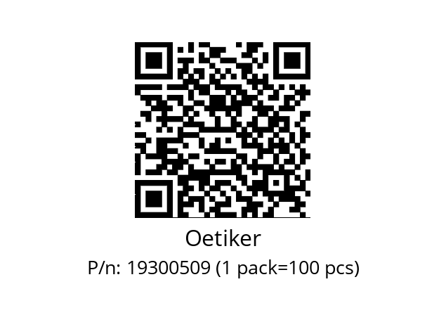   Oetiker 19300509 (1 pack=100 pcs)