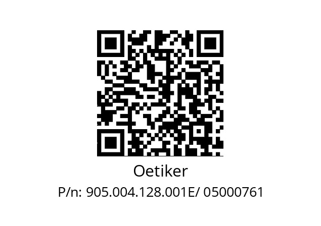   Oetiker 905.004.128.001E/ 05000761