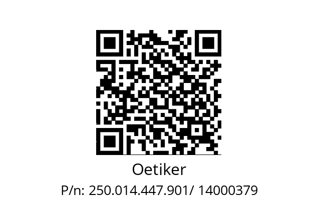   Oetiker 250.014.447.901/ 14000379