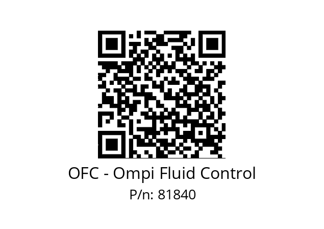   OFC - Ompi Fluid Control 81840