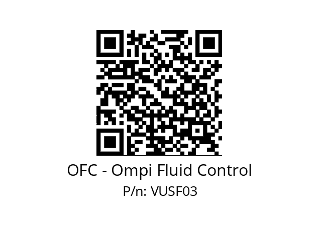   OFC - Ompi Fluid Control VUSF03