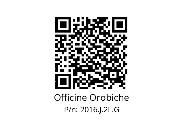   Officine Orobiche 2016.J.2L.G