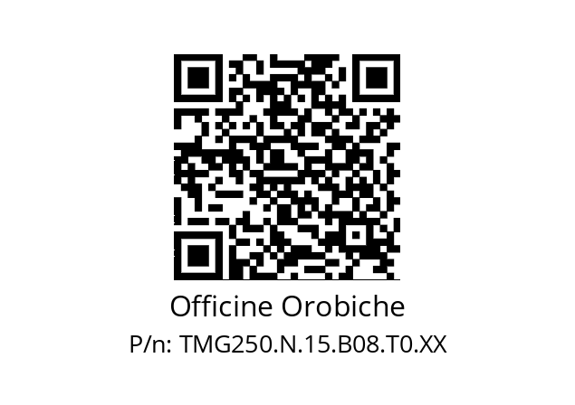   Officine Orobiche TMG250.N.15.B08.T0.XX