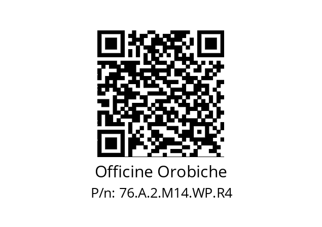   Officine Orobiche 76.A.2.M14.WP.R4