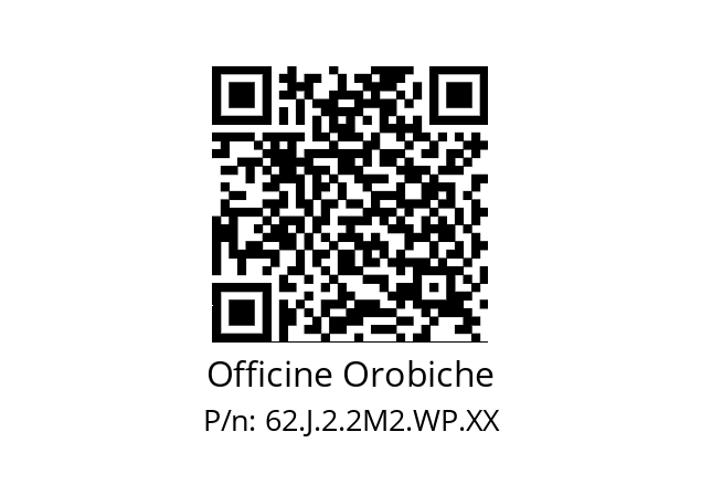   Officine Orobiche 62.J.2.2M2.WP.XX