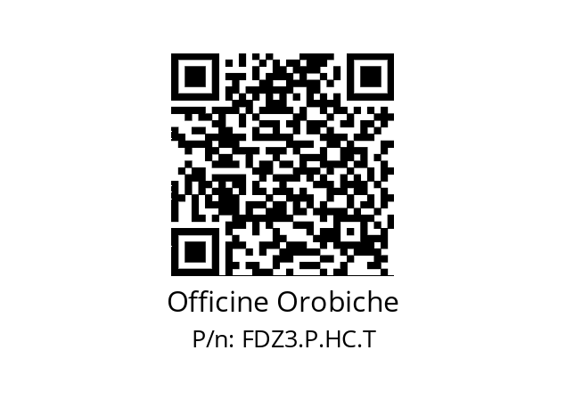   Officine Orobiche FDZ3.P.HC.T