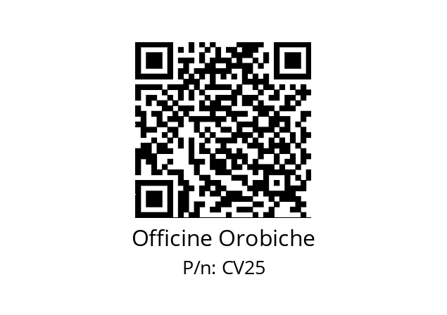   Officine Orobiche CV25