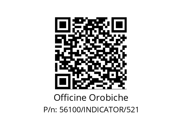   Officine Orobiche 56100/INDICATOR/521