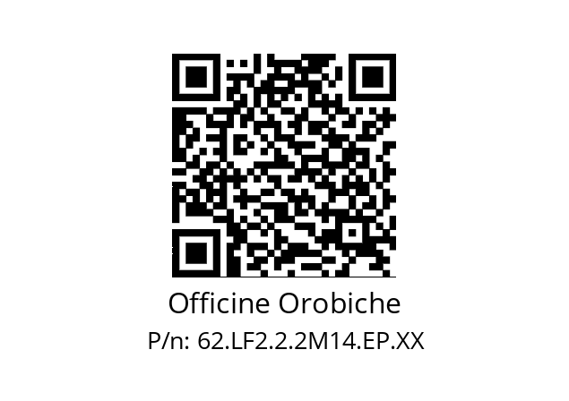   Officine Orobiche 62.LF2.2.2M14.EP.XX