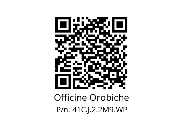   Officine Orobiche 41C.J.2.2M9.WP