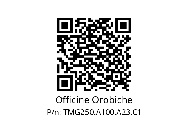   Officine Orobiche TMG250.A100.A23.C1