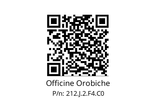   Officine Orobiche 212.J.2.F4.C0