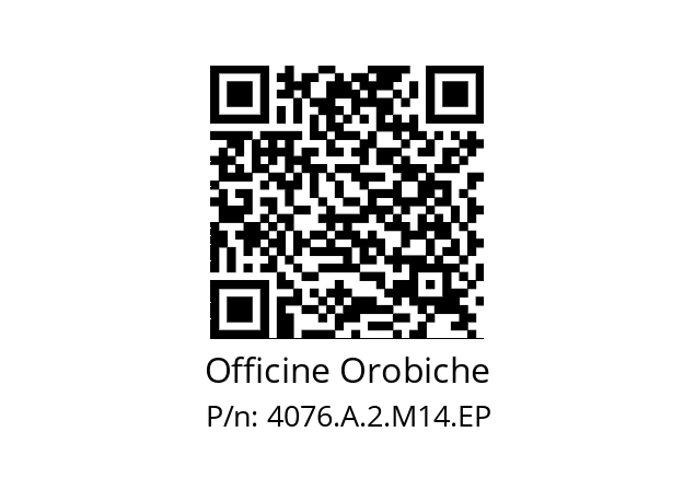   Officine Orobiche 4076.A.2.M14.EP