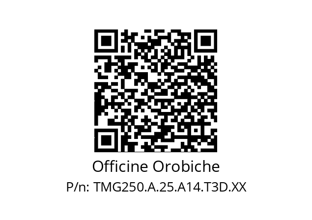   Officine Orobiche TMG250.A.25.A14.T3D.XX