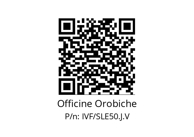   Officine Orobiche IVF/SLE50.J.V