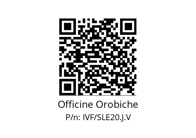   Officine Orobiche IVF/SLE20.J.V