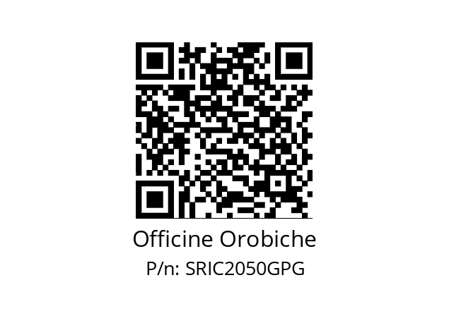   Officine Orobiche SRIC2050GPG