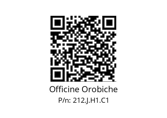   Officine Orobiche 212.J.H1.C1