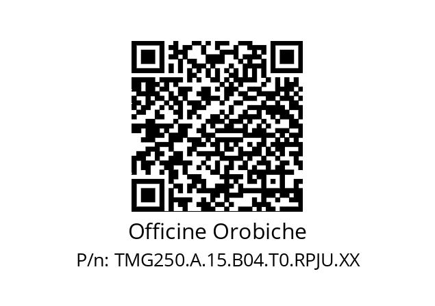   Officine Orobiche TMG250.A.15.B04.T0.RPJU.XX