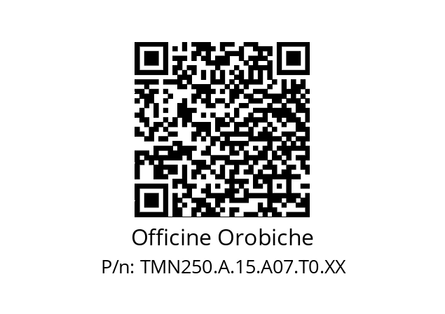   Officine Orobiche TMN250.A.15.A07.T0.XX