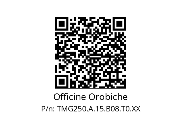   Officine Orobiche TMG250.A.15.B08.T0.XX