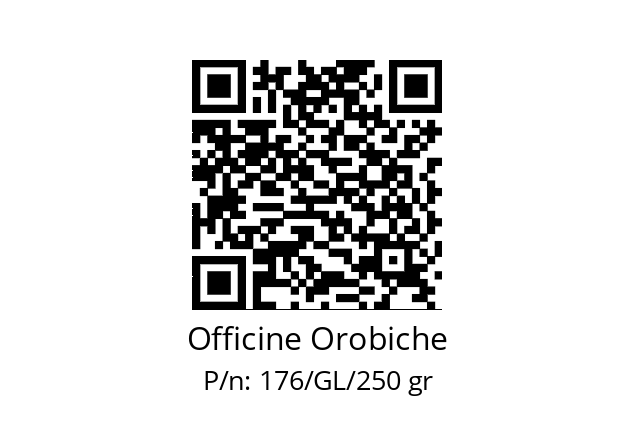   Officine Orobiche 176/GL/250 gr