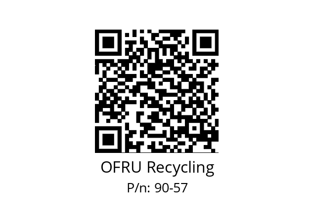   OFRU Recycling 90-57