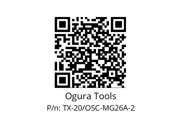   Ogura Tools TX-20/OSC-MG26A-2