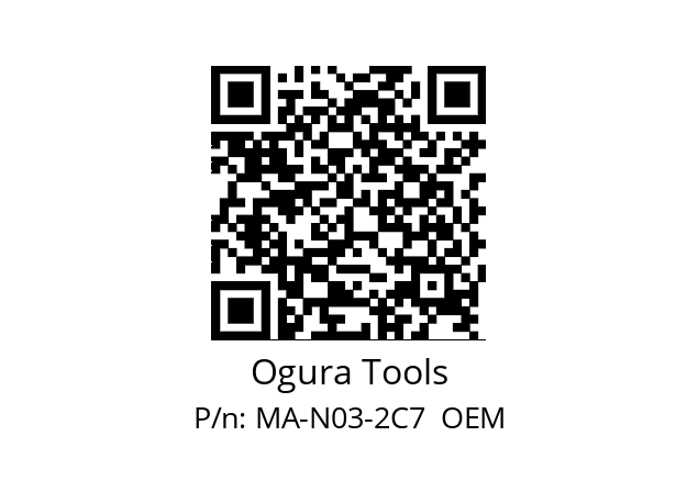   Ogura Tools MA-N03-2C7  OEM