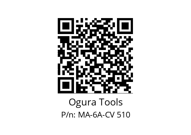   Ogura Tools MA-6A-CV 510