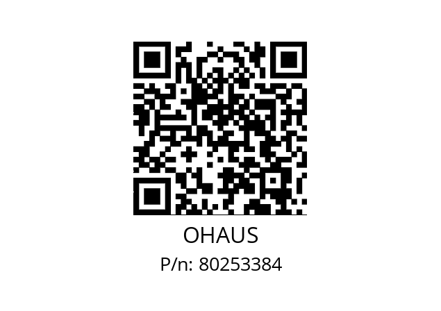   OHAUS 80253384