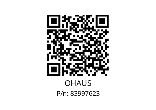   OHAUS 83997623