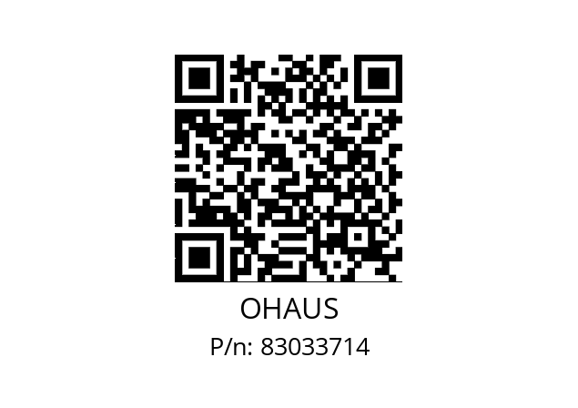   OHAUS 83033714