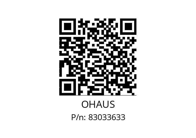   OHAUS 83033633