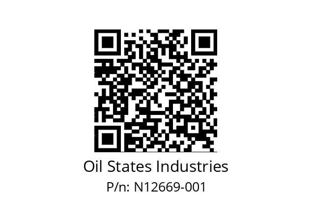   Oil States Industries N12669-001