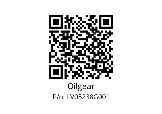   Oilgear LV05238G001