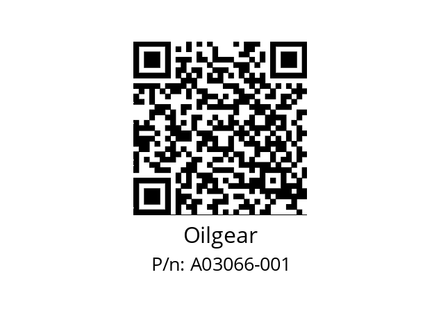   Oilgear A03066-001