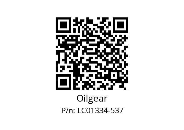   Oilgear LC01334-537