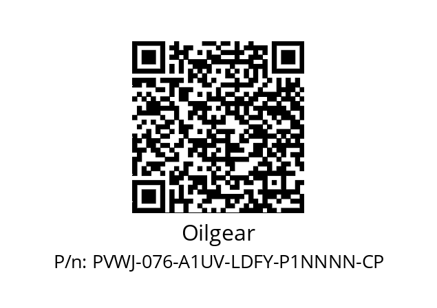   Oilgear PVWJ-076-A1UV-LDFY-P1NNNN-CP