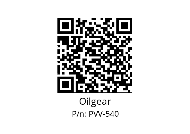   Oilgear PVV-540