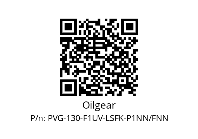   Oilgear PVG-130-F1UV-LSFK-P1NN/FNN