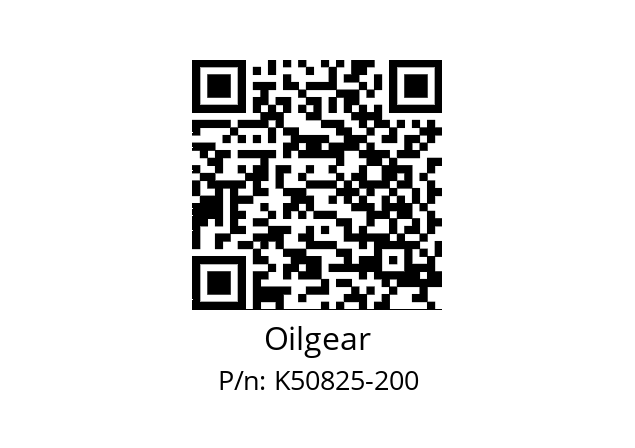   Oilgear K50825-200